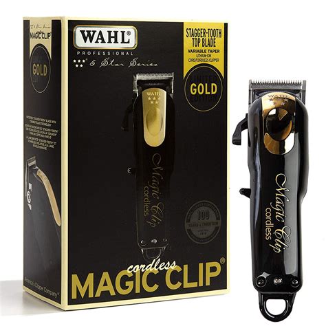 Wahl magic clip cirdless gold